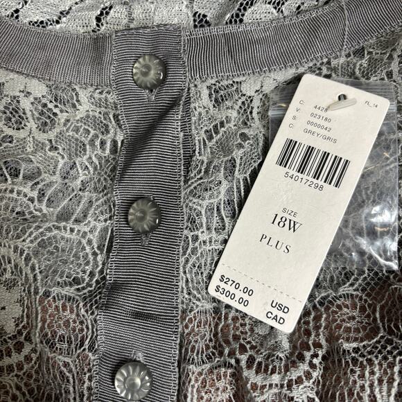 Anthropologie Byron Lars Beguile Plus 18 Cocktail Dress Wedding Special Even NWT - Picture 7 of 13